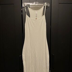 SKIMS Cotton Rib Long Tank Dress